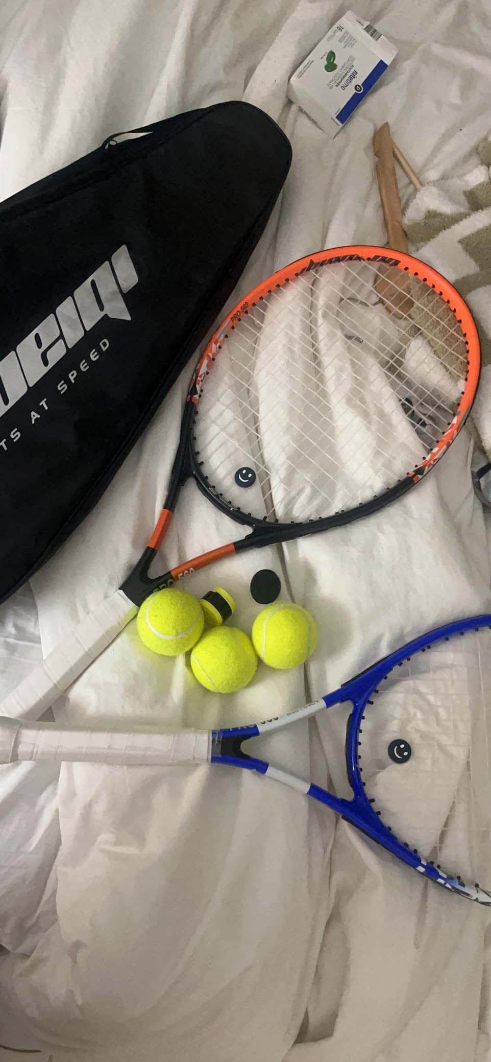 bo'weiqi 27" Recreational Tennis Racket Set 2 Players Lightweight Pre-Strung Tennis Racquets for ... | Amazon (US)