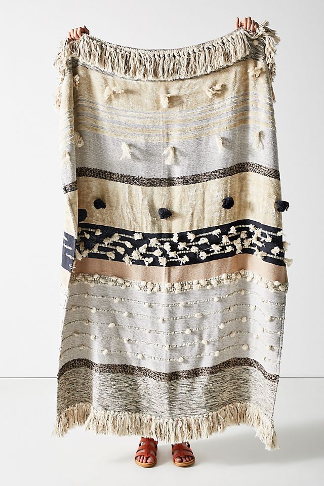 All Roads Yucca Throw Blanket | Anthropologie (US)