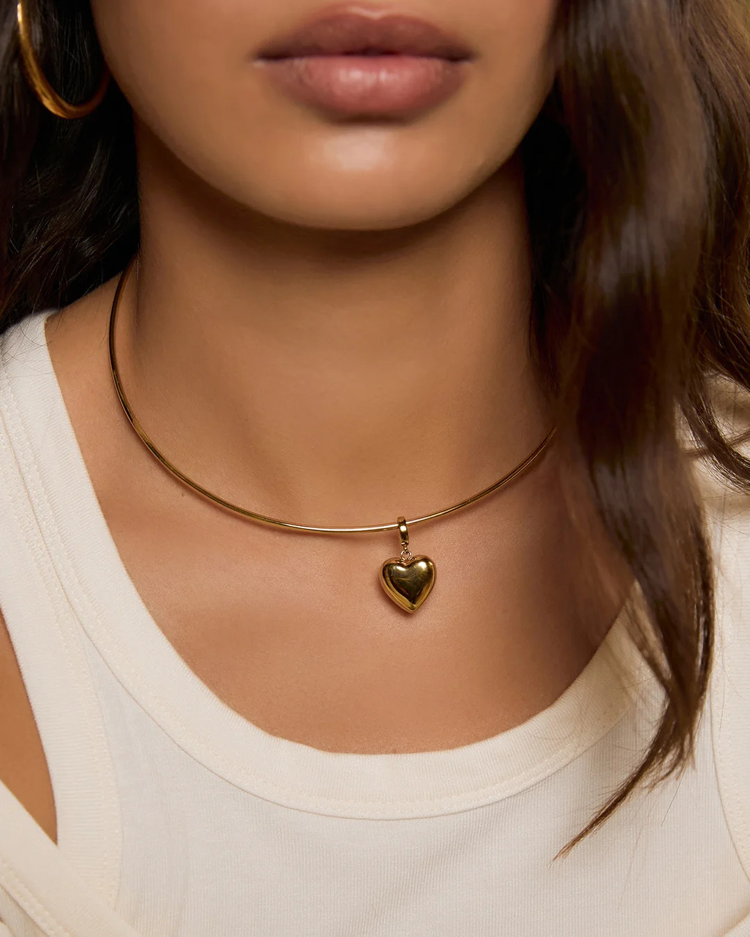 Rose Heart Charm | Arms Of Eve