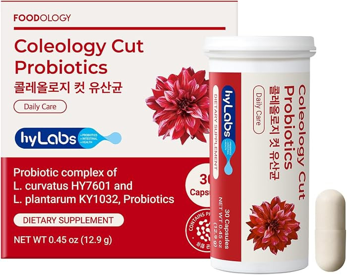 FOODOLOGY Coleology Cut Probiotics for Bloating Relief 30 Capsules | Amazon (US)
