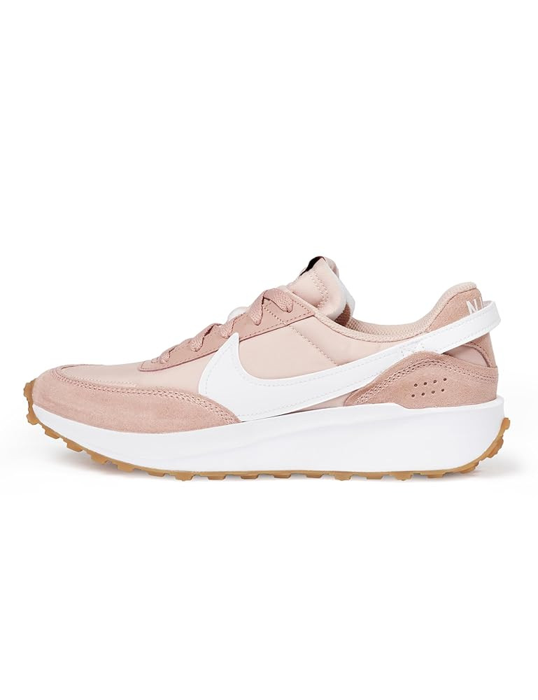 Amazon.com | Nike Women's Waffle Debut Sneaker, Particle Beige/White/Particle Pink, 6.5 | Shoes | Amazon (US)