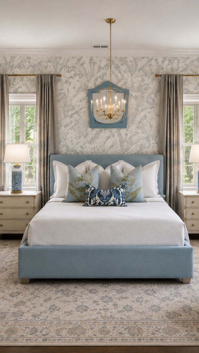 Blue and dreamy bedroom design!

#LTKHome #LTKSaleAlert #LTKdayinmylife