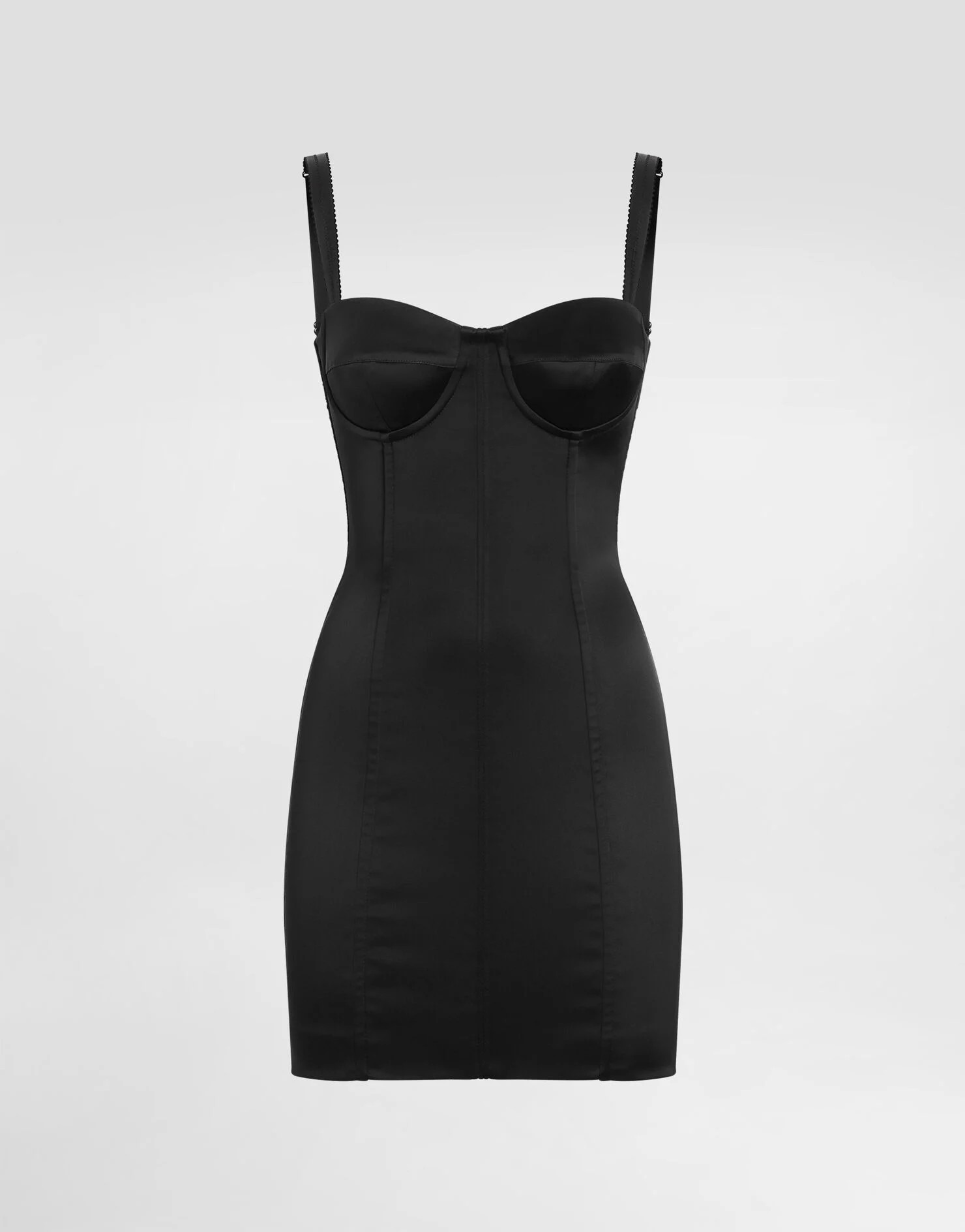 Satin corset minidress | Dolce & Gabbana US