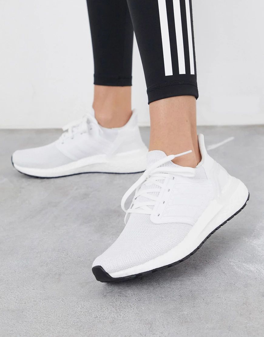 adidas Running Ultraboost sneakers in white | ASOS (Global)