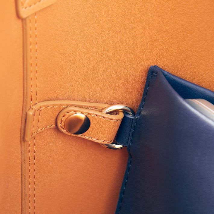 Vegan Leather 2-in-1 Tote | Mark and Graham