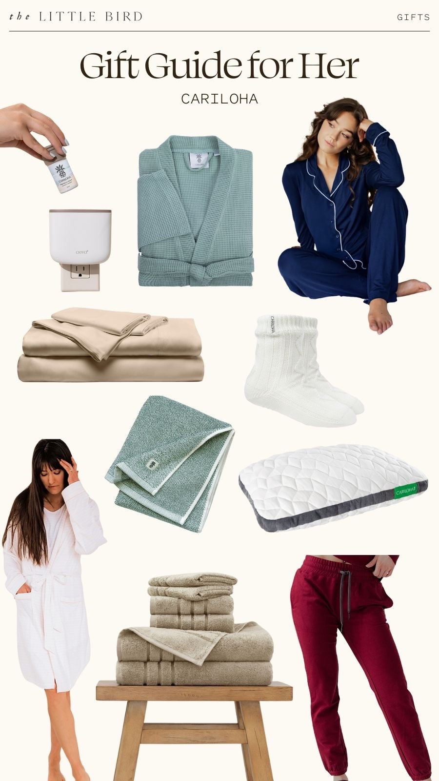 Holiday gifting just got so much easier with Cariloha. Everything they make feels like a cozy luxury — soft, breathable, sustainably sourced, and truly elevated for everyday living. These are my top picks for her this season, and every single one is something I’d love to give or receive.

What’s on my Cariloha Holiday Gift Guide:
– Their bamboo bath towels and spa sets (the softest, hotel-level upgrade)
– Bamboo waffle robe and classic robe — the ultimate cozy-at-home gifts
– The bamboo pajama set — lightweight, breathable, and unbelievably soft
– Bamboo sheets that feel like sleeping in a luxury resort
– Bamboo socks — perfect stocking stuffers
– The throw blankets everyone fights over on the couch
– The Cariloha pillow — supportive, cooling, and amazing for hot sleepers
– And the comfiest joggers for lounging all season long

If you’re looking for thoughtful holiday gifts that feel special, practical, and genuinely high-quality, Cariloha is it. Cozy gifts, eco-friendly gifts, self-care gifts — they check every box.

holiday gift guide, cozy gifts for her, luxury gifts, Cariloha, bamboo apparel, bamboo bedding, bamboo towels, sustainable holiday gifts, cozy home essentials, gifting favorites 

#LTKFindsUnder100 #LTKGiftGuide #LTKHome