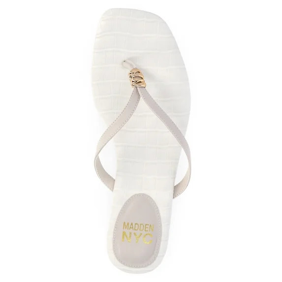 Madden NYC Women's Square Flip Flops | Walmart (US)