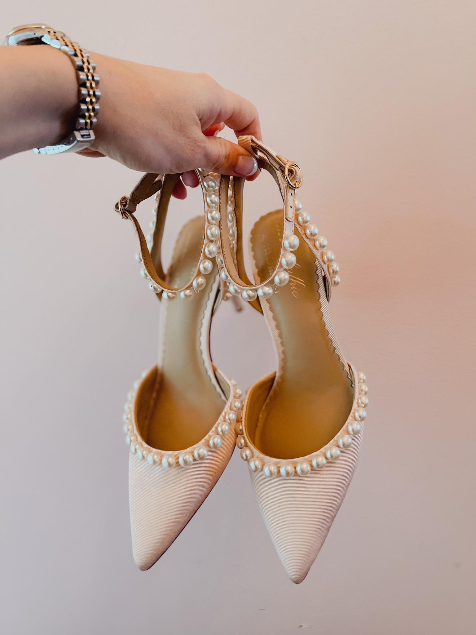 Absolutely loving my new pearl embellished heels in ballet pink. I got both color ways… they also come in black.

#LTKHoliday #LTKstyletip #LTKshoecrush