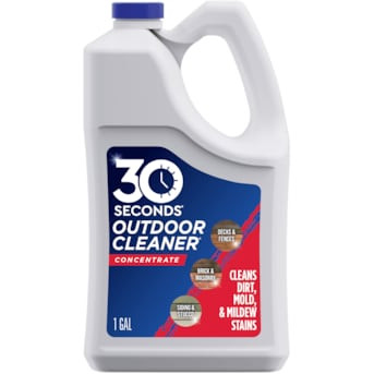 30 SECONDS 1-gallon Mold and Mildew Stain Remover Concentrated Outdoor Cleaner Lowes.com | Lowe's