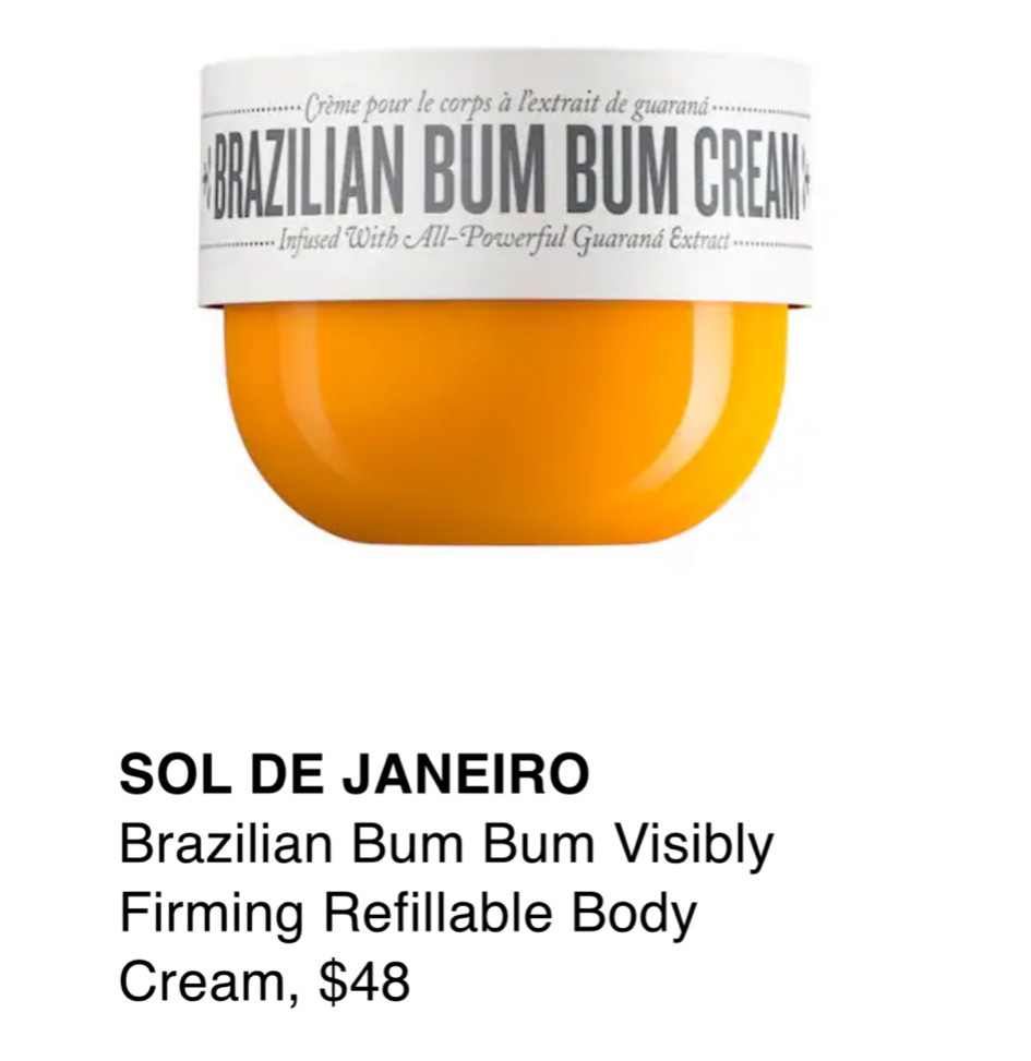 Sol de janeiro is one of my favorite skincare companies! I absolutely love the bum bum cream lotion, it smells so good! 

#LTKbeauty