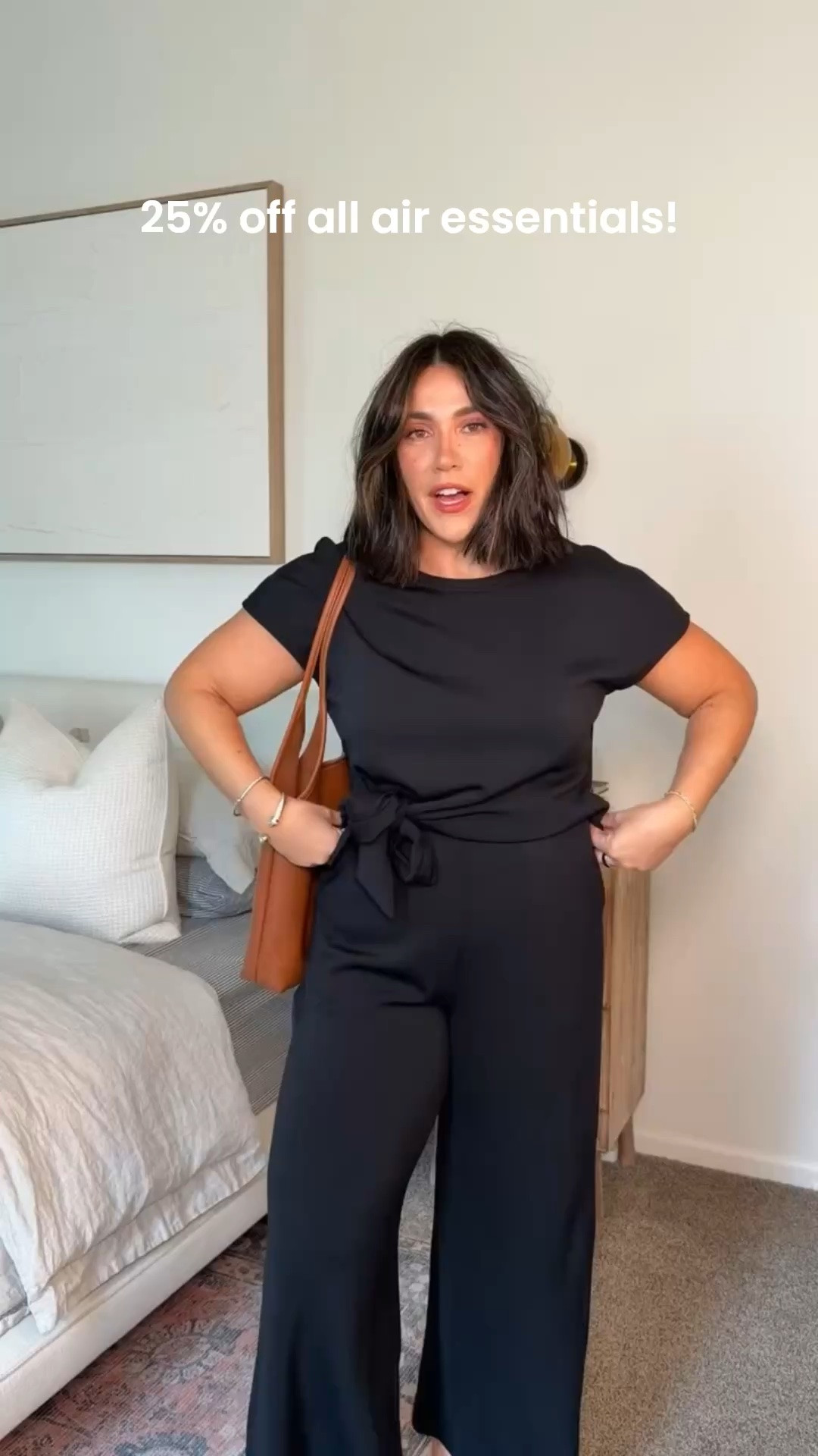 8/26-30 all full price air essentials is 25% off with code AE25! The perfect teacher/workwear outfit. It's a jumpsuit! The back opens up so you don't have to pull the whole thing down for bathroom! Size L

#LTKSaleAlert #LTKMidsize #LTKWorkwear
