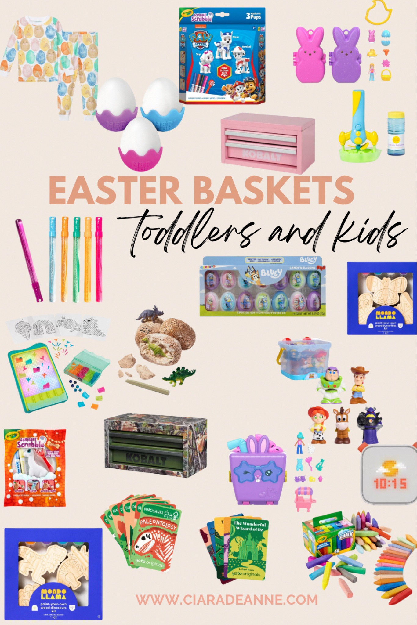Easter basket goodies for toddlers and kids! Fun toys your kids will enjoy on Easter and beyond! 

#LTKKids #LTKFamily #LTKSeasonal
