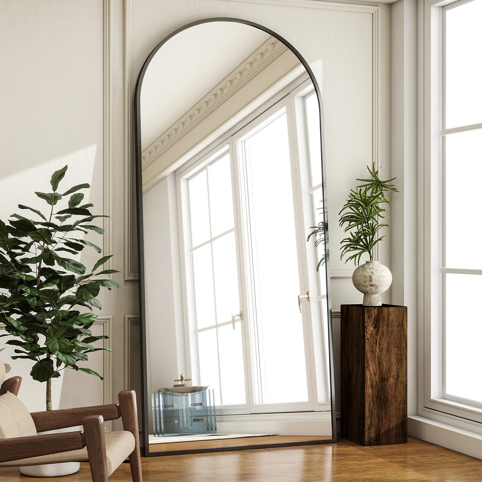 Miroir mural surdimensionné sur toute la longueur | Wayfair North America