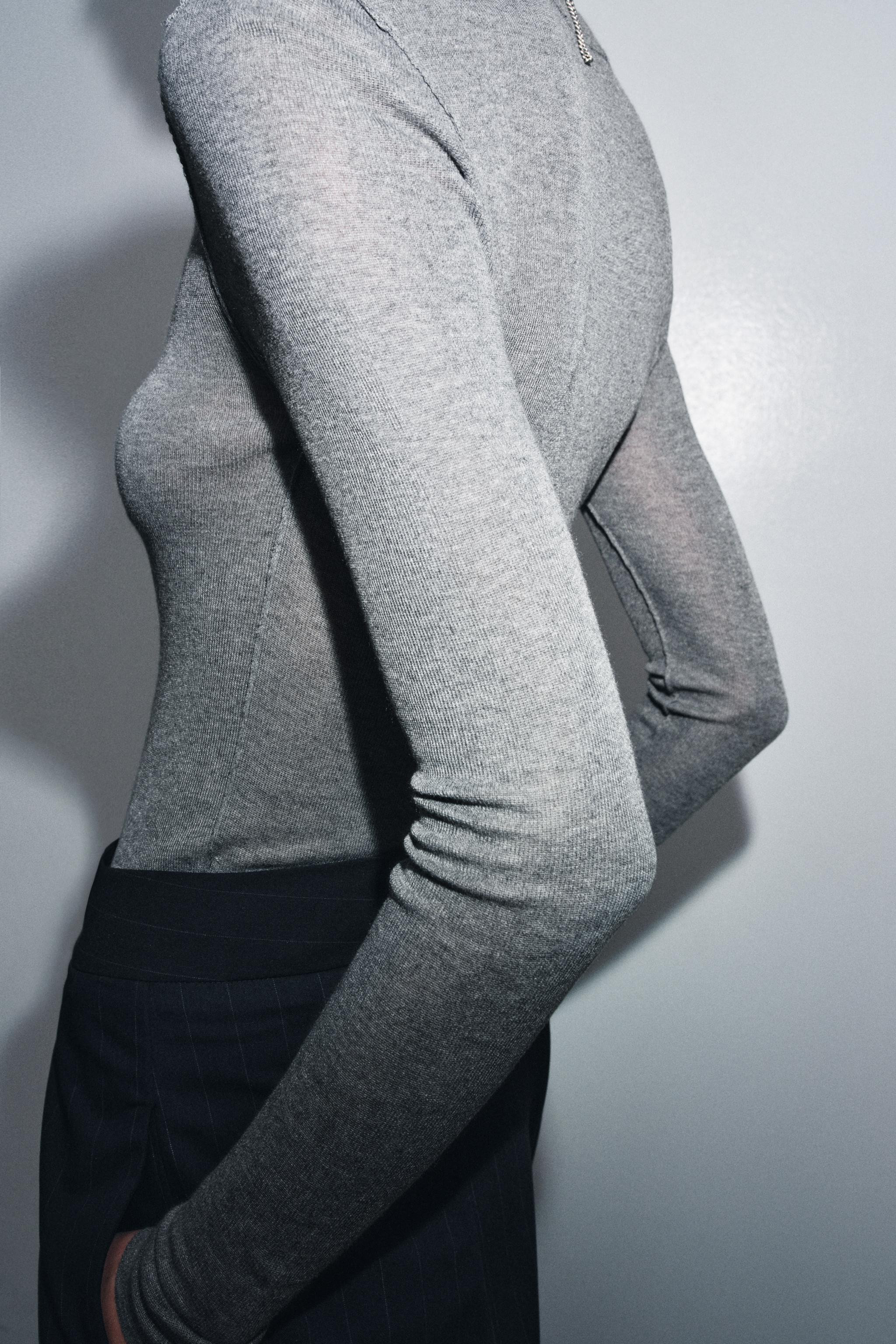 EXTRA FINE KNIT TOP | Zara UK