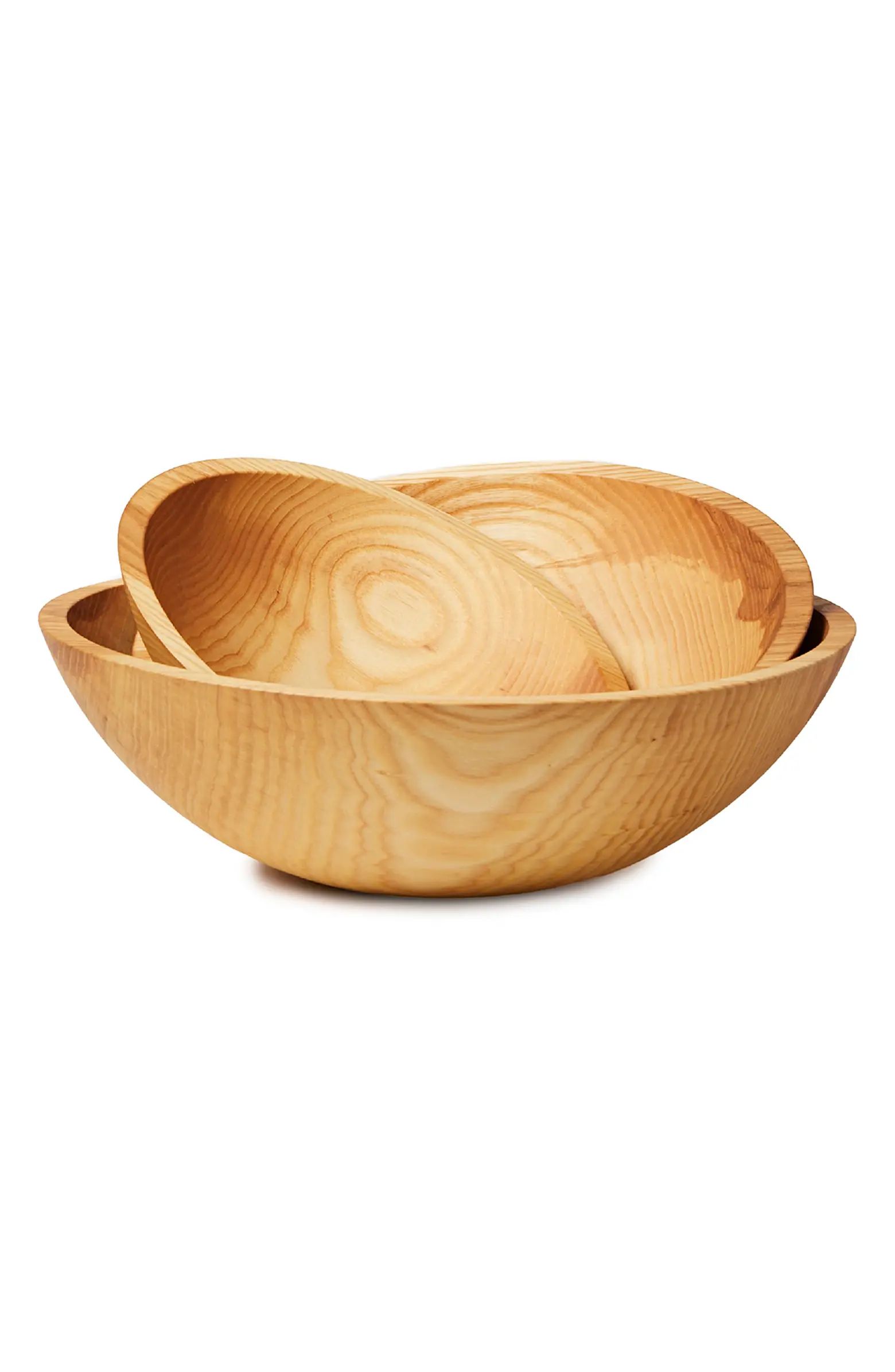 12" Crafted Wooden Bowl | Nordstrom