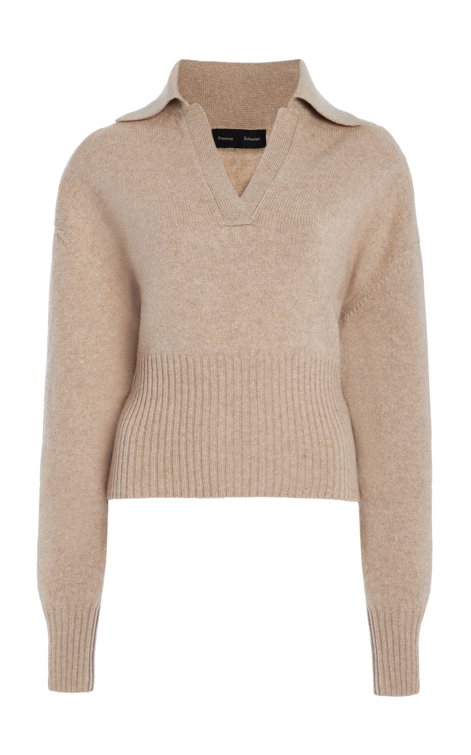 Proenza Schouler - Jeanne Eco-Cashmere Sweater - Neutral - S - Moda Operandi | Moda Operandi (Global)