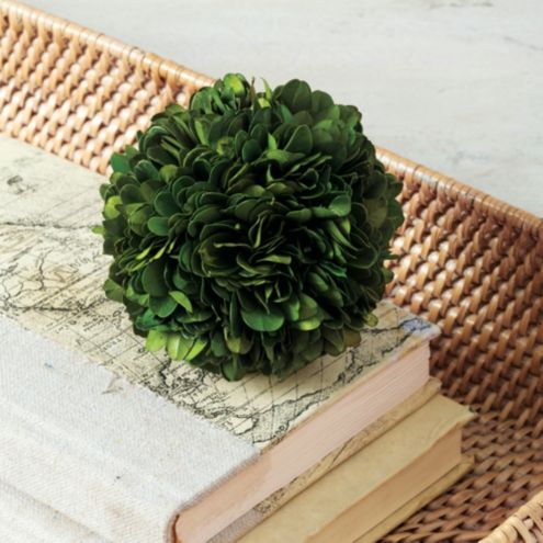 Preserved Boxwood Sphere | Ballard Designs, Inc.