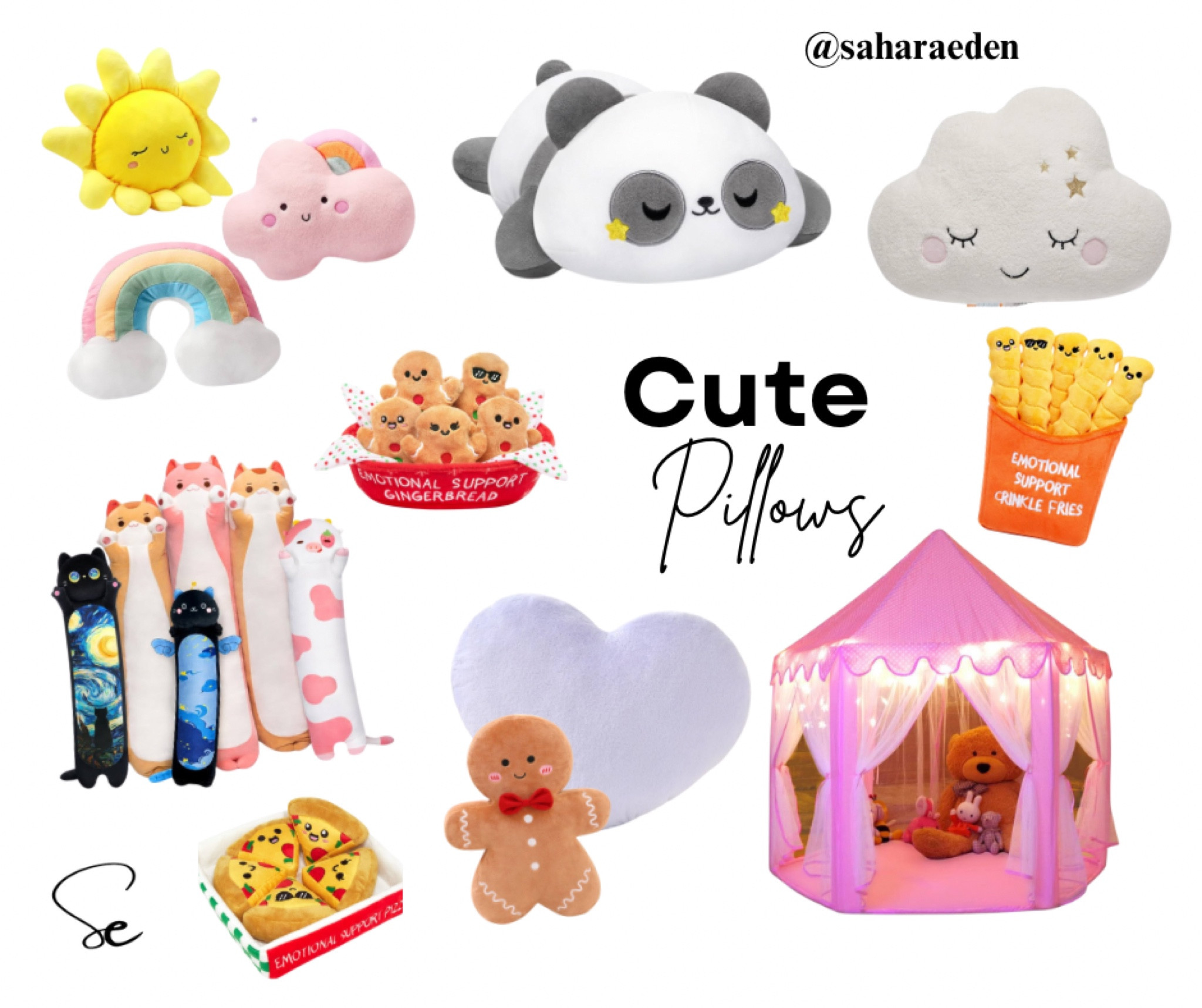 Cute apillows for Girls Room Soft Fluffy Pillow Cozy Comfy Pillow for Girls Fort

#LTKGiftGuide #LTKKids #LTKFamily