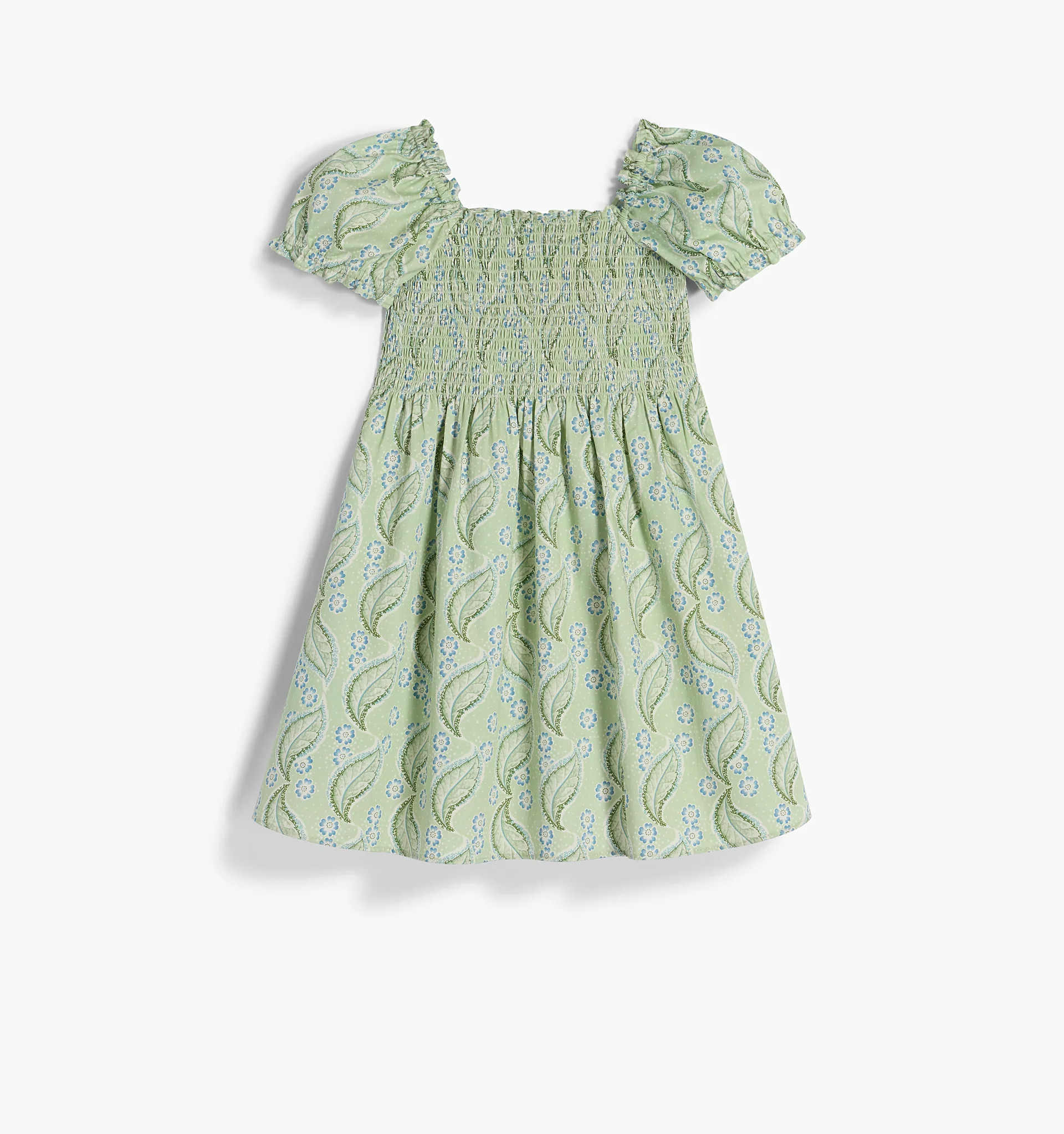 The Tiny Athena Nap Dress - F. Steiner & Co. Archive Eucalyptus Floral | Hill House Home