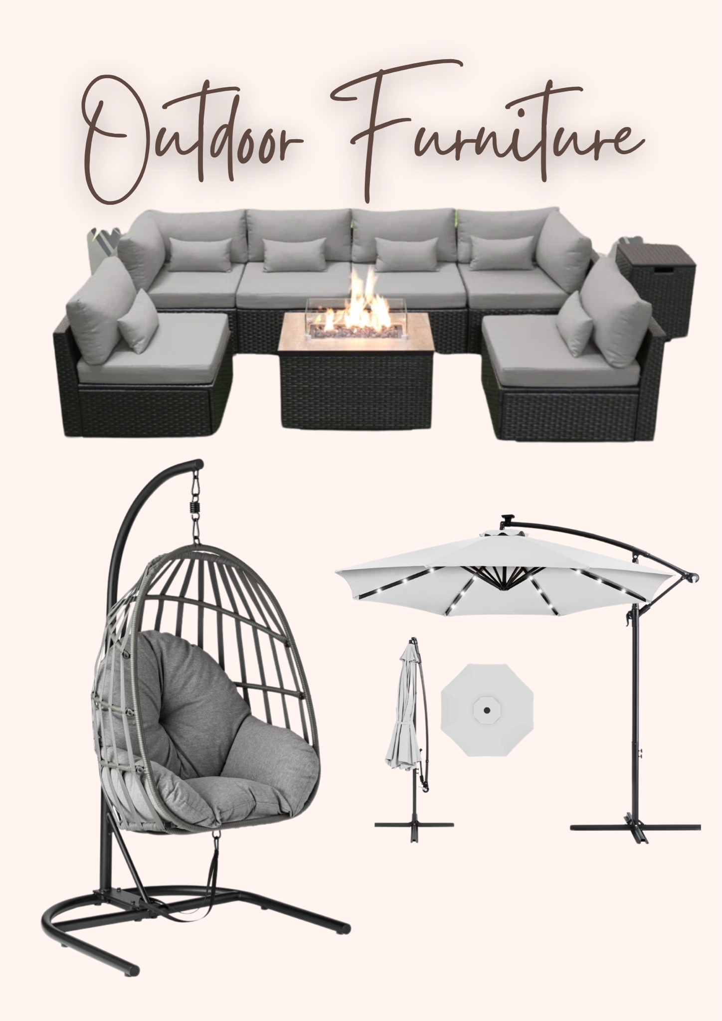Our new deck furniture!! Love everything 🫶🏻 

#LTKSeasonal #LTKHome
