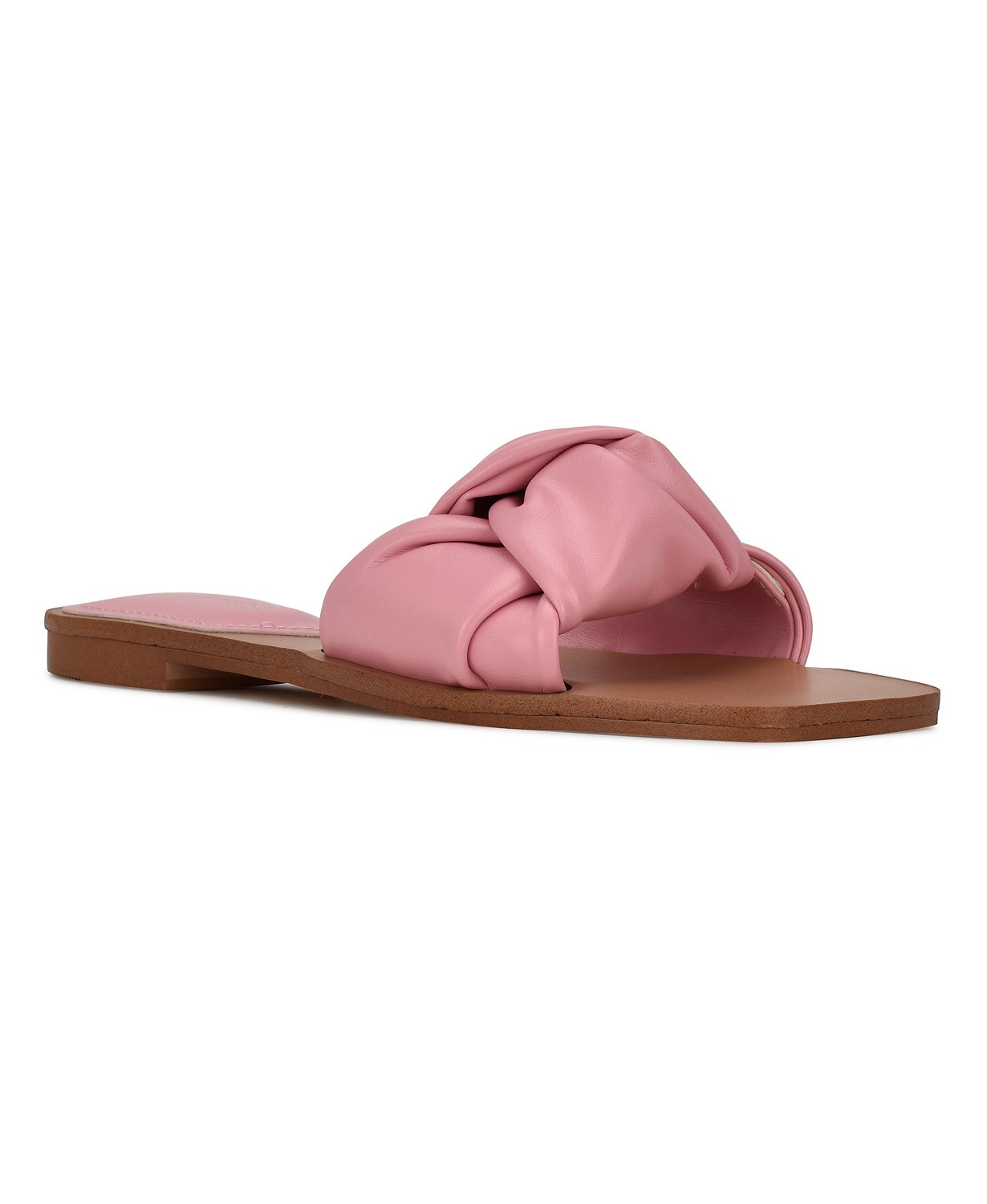 Nine West Women's Rosey Flat Slide Sandals & Reviews - Sandals - Shoes - Macy's | Macys (US)