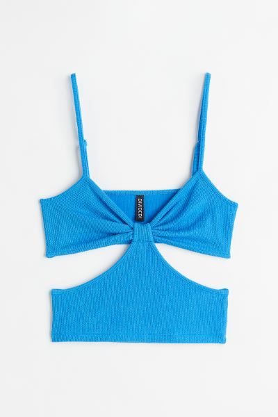 Crinkled Cut-out Top | H&M (US + CA)