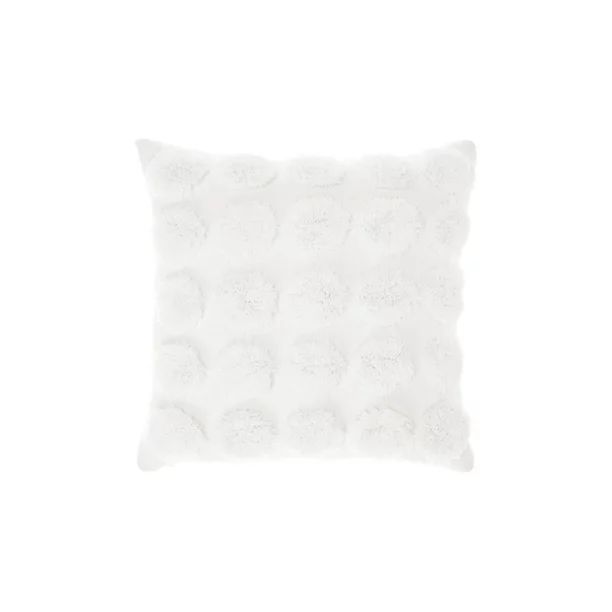 Gap Home Tufted Dot Decorative Square Throw Pillow Ivory 20" x 20" | Walmart (US)
