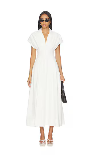 Farlow Midi Dress in White | Revolve Clothing (Global)