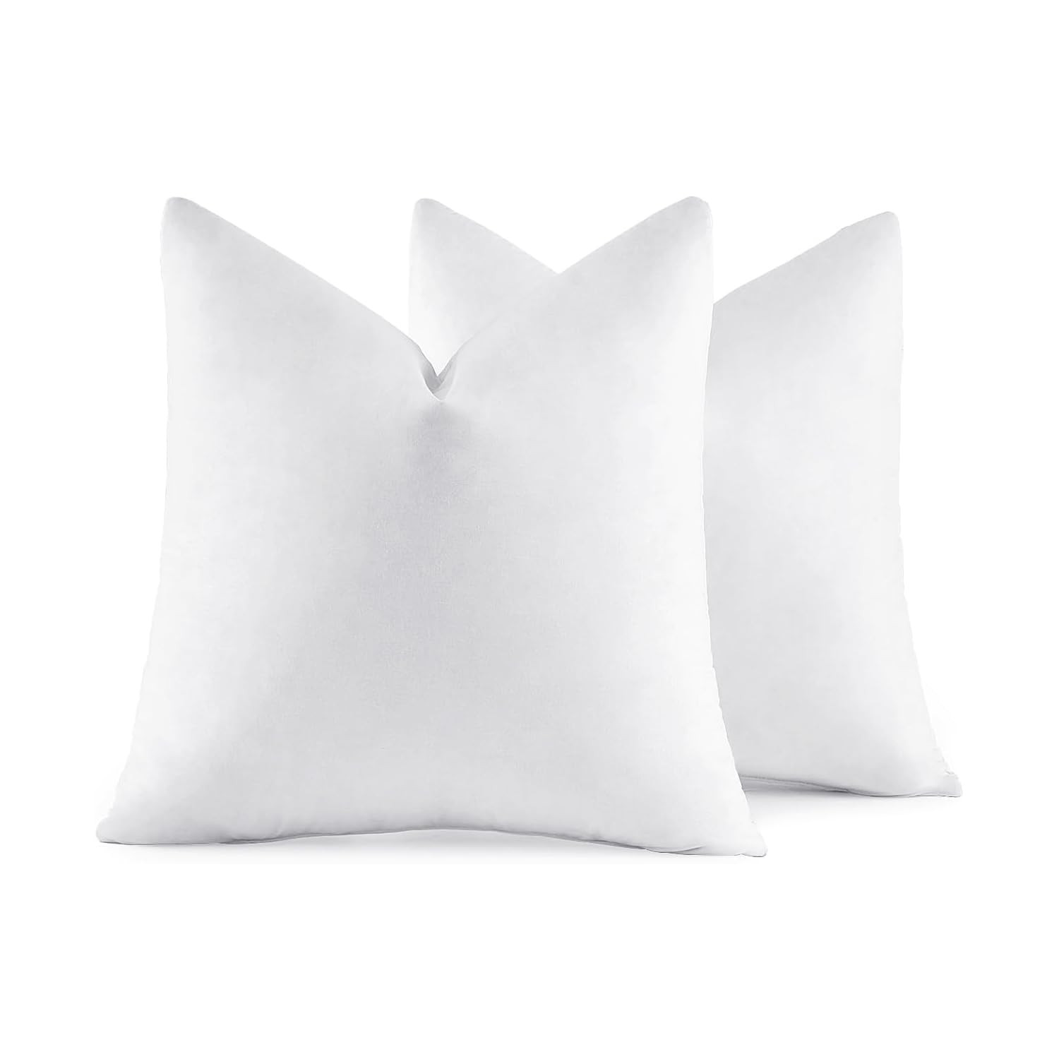 MIULEE 20x20 Pillow Inserts,Set of 2 Down Feather Throw Pillows for Couch Sofa Bed, Decorative Fl... | Amazon (US)