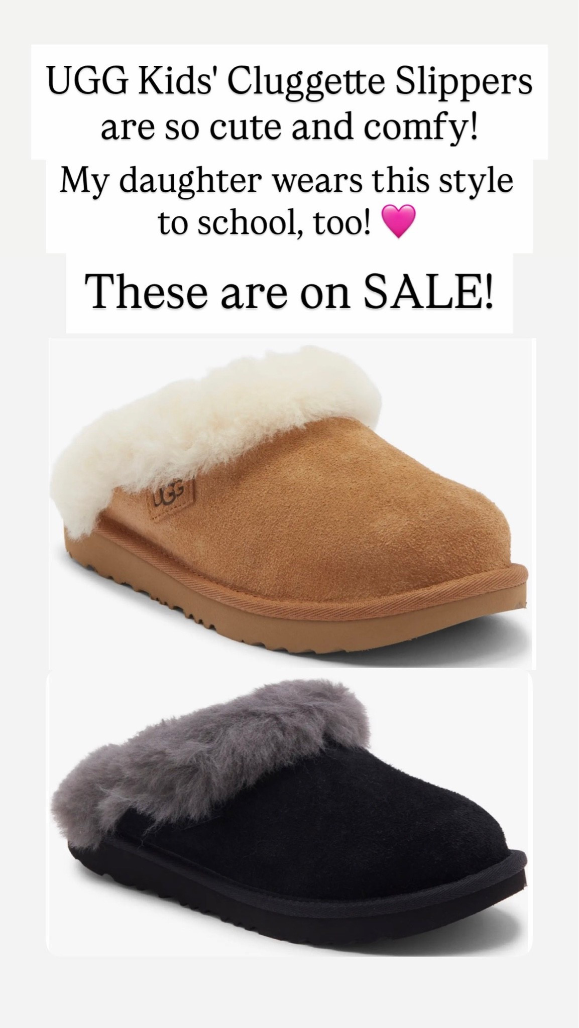 UGG Kids' Cluggette Slippers are on sale

#LTKKids #LTKSaleAlert