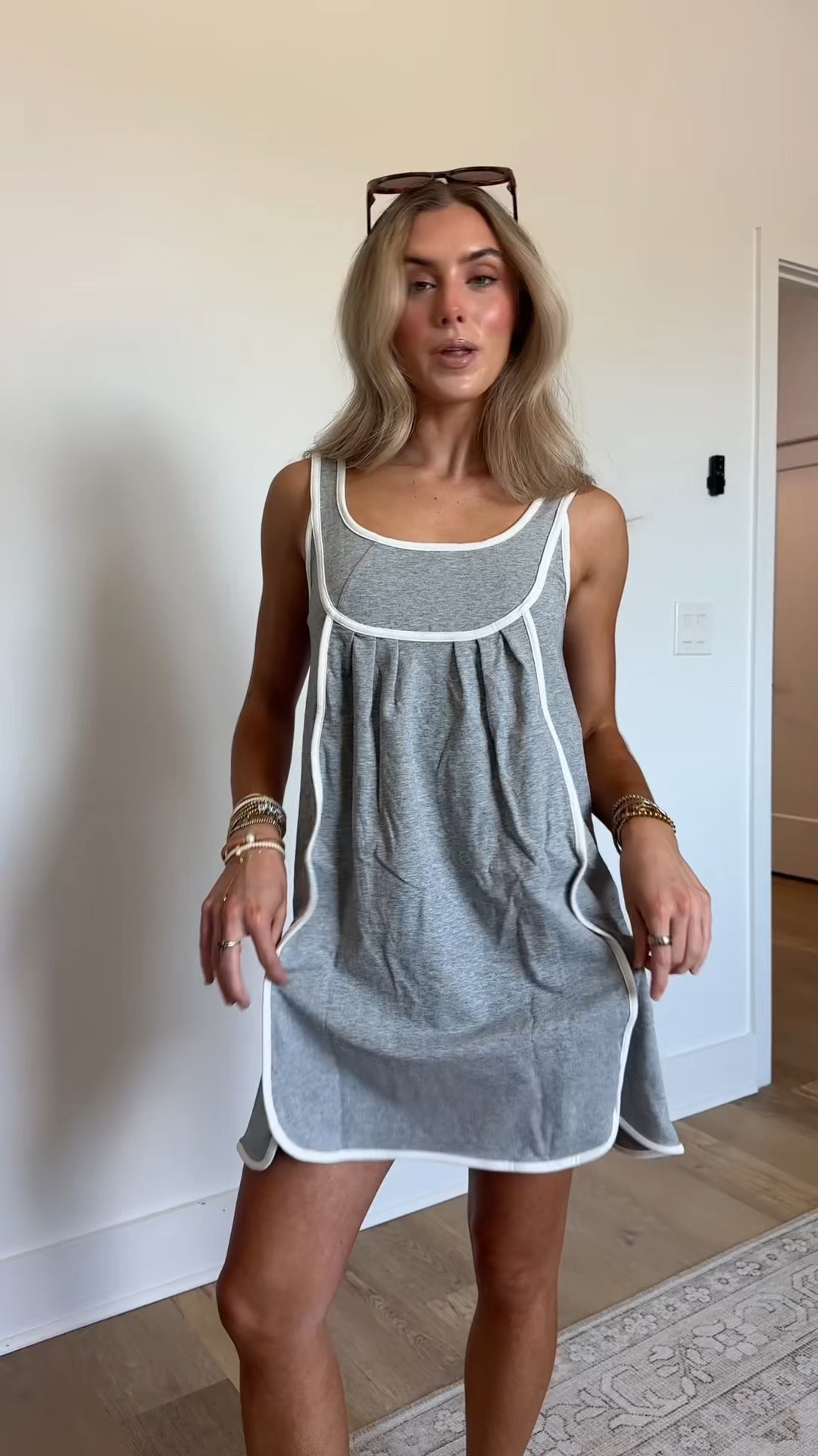 Athlisan Womens Summer Athletic Sleeveless Mini Dress Casual Oversized Workout Tennis Dress Sundress 

#LTKActive #LTKootd #LTKSaleAlert