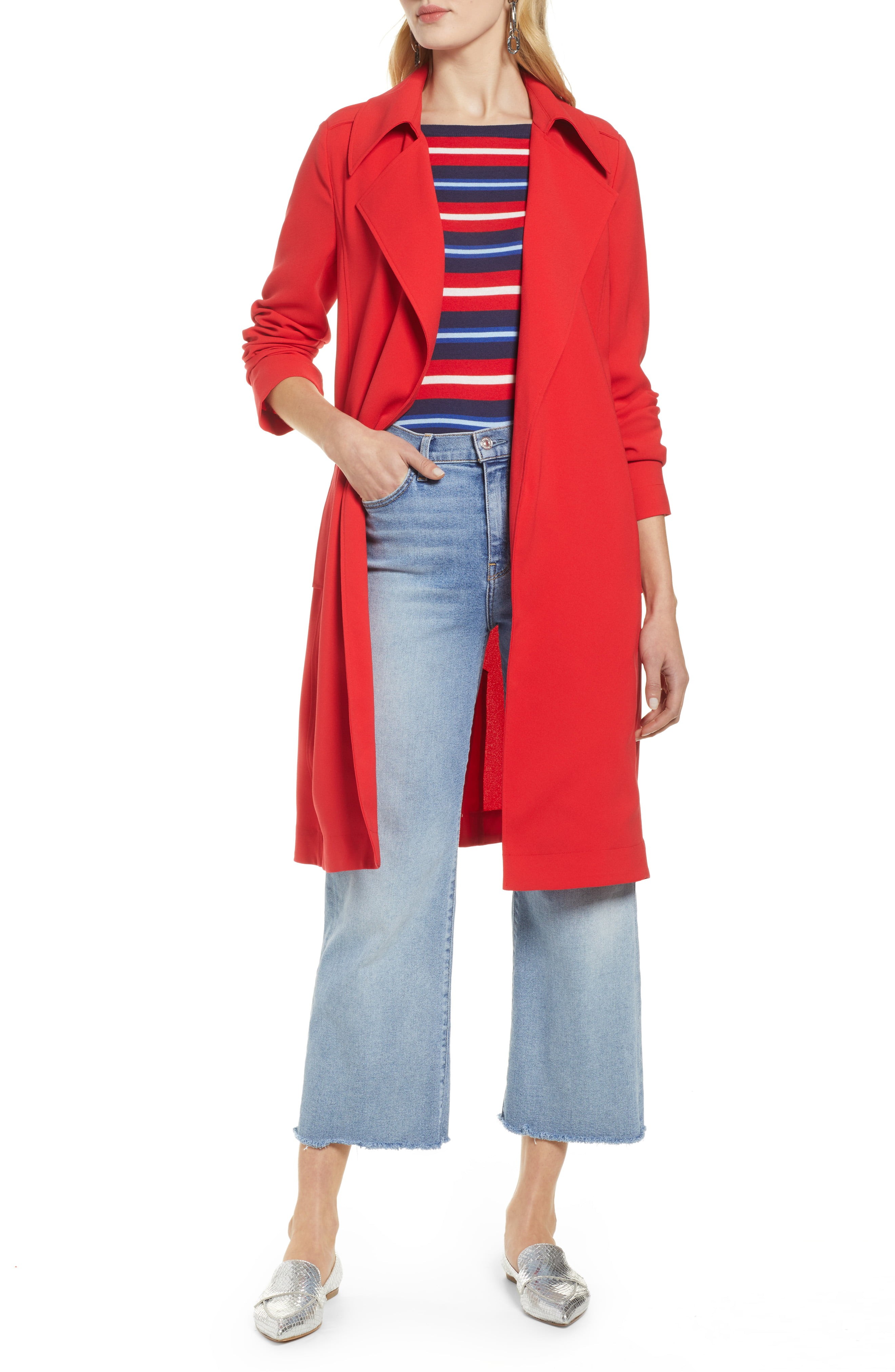 Halogen® Trench Coat (Regular & Petite) | Nordstrom