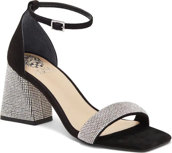 Kreteli Embellished Block Heel Sandal (Women) | Nordstrom Rack