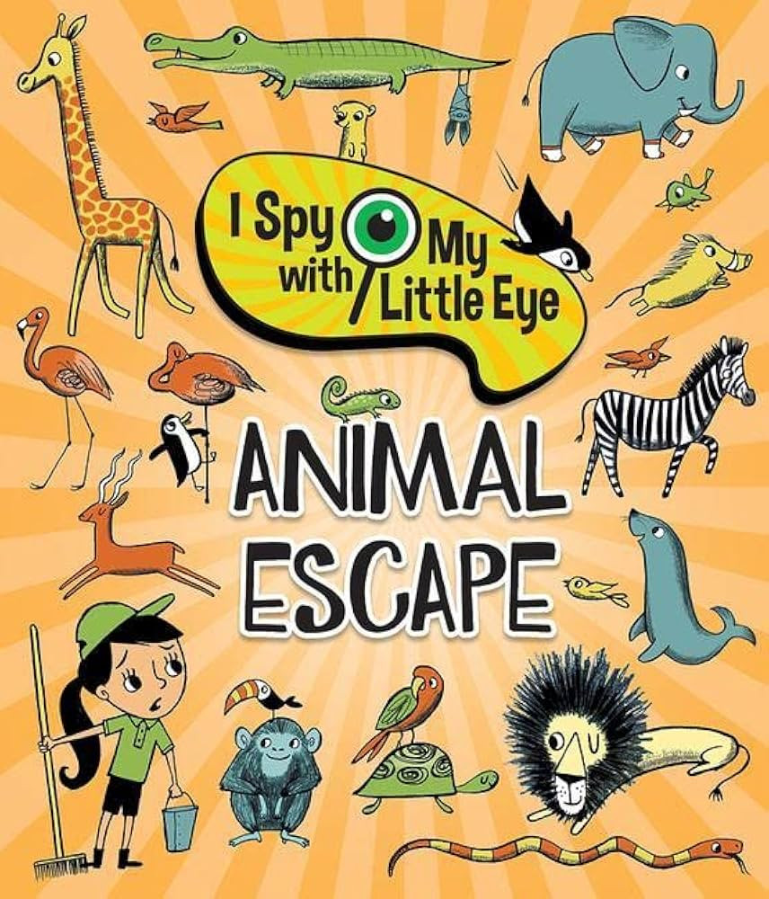 I Spy With My Little Eye Animal Escape - Kids Search, Find, and Seek Activity Book, Ages 3, 4, 5,... | Amazon (US)
