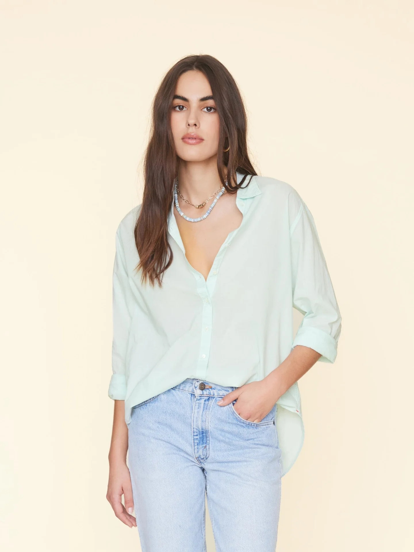 Aqua Mist Beau Shirt | Xirena