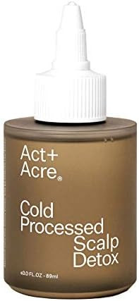 Act+Acre Cold Processed Scalp Detox | Scalp Care Oil for Healthy Hair (3 Fl Oz / 89 mL) Moisturiz... | Amazon (US)