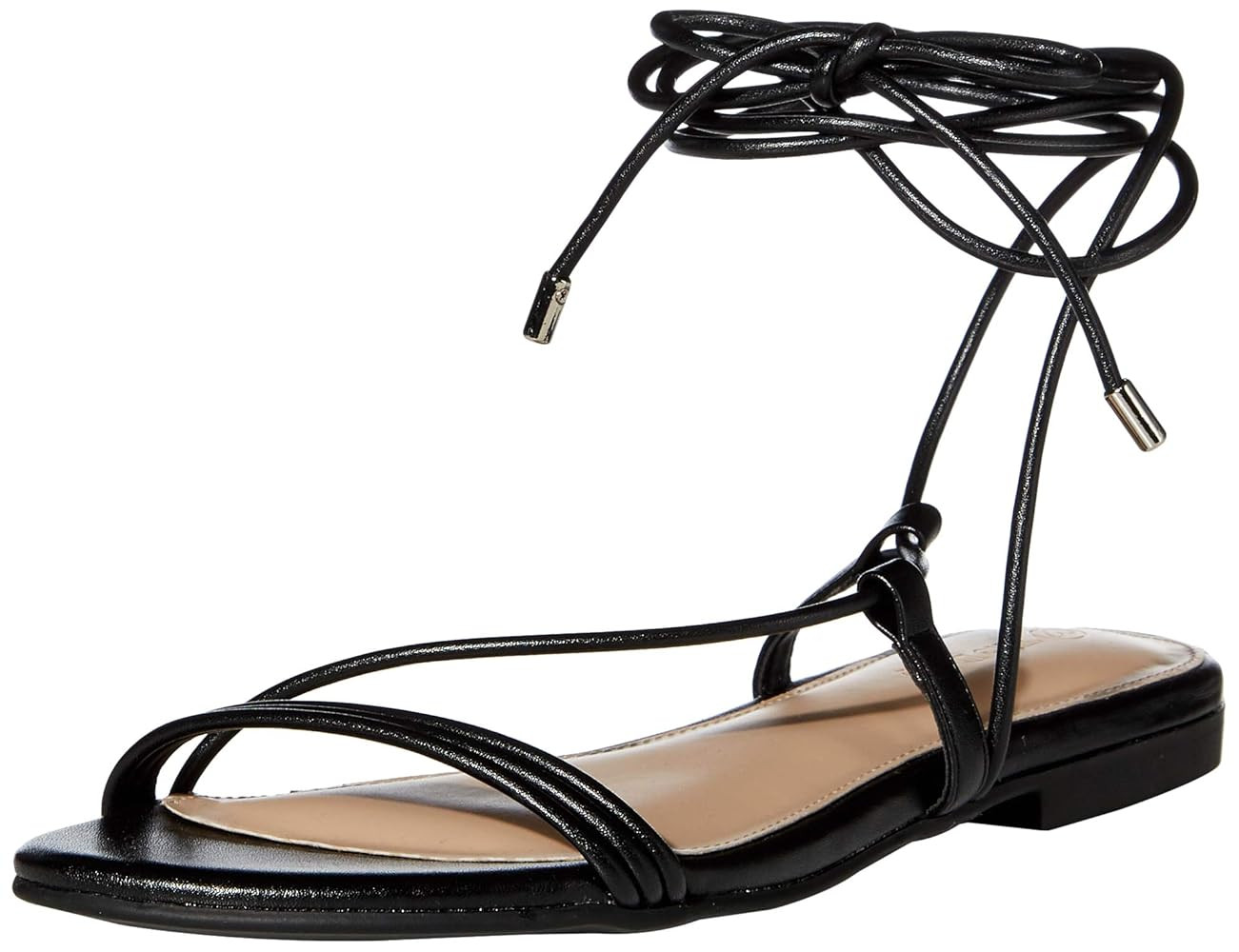 The Drop Women's Samantha Flat Strappy Lace-up Sandal | Amazon (US)