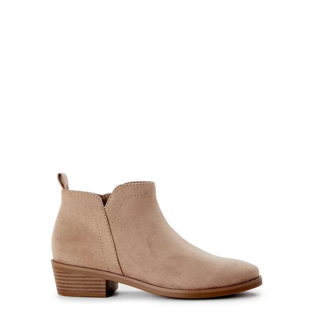 Time and Tru Women's Core Ankle Boots | Walmart (US)