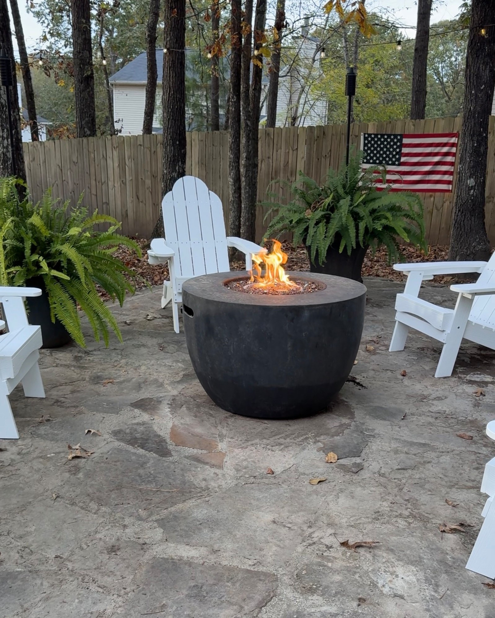 My firepit table is about 5+ years old , but I’ve rounded up some similar ones.

The main feature I love about mine is the hidden tank storage underneath- so there is no extra cord (potential trip hazard) or tank to hide

#LTKSeasonal #LTKHome #LTKdayinmylife