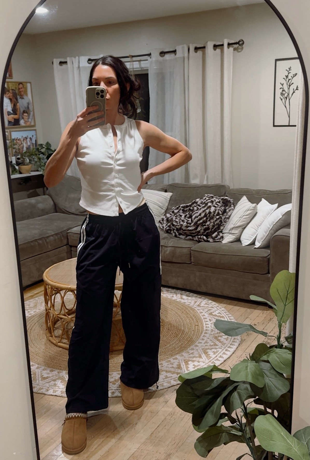 Haven’t taken these Amazon joggers off
since they came in 😂 they’re perfectly oversized, LOVE the cargo fit! And comes in so many colors! I went up a size to a large (I’m 5’9” and  a true medium) and the fit was perfect! 

#LTKActive #LTKmomlife #LTKootd