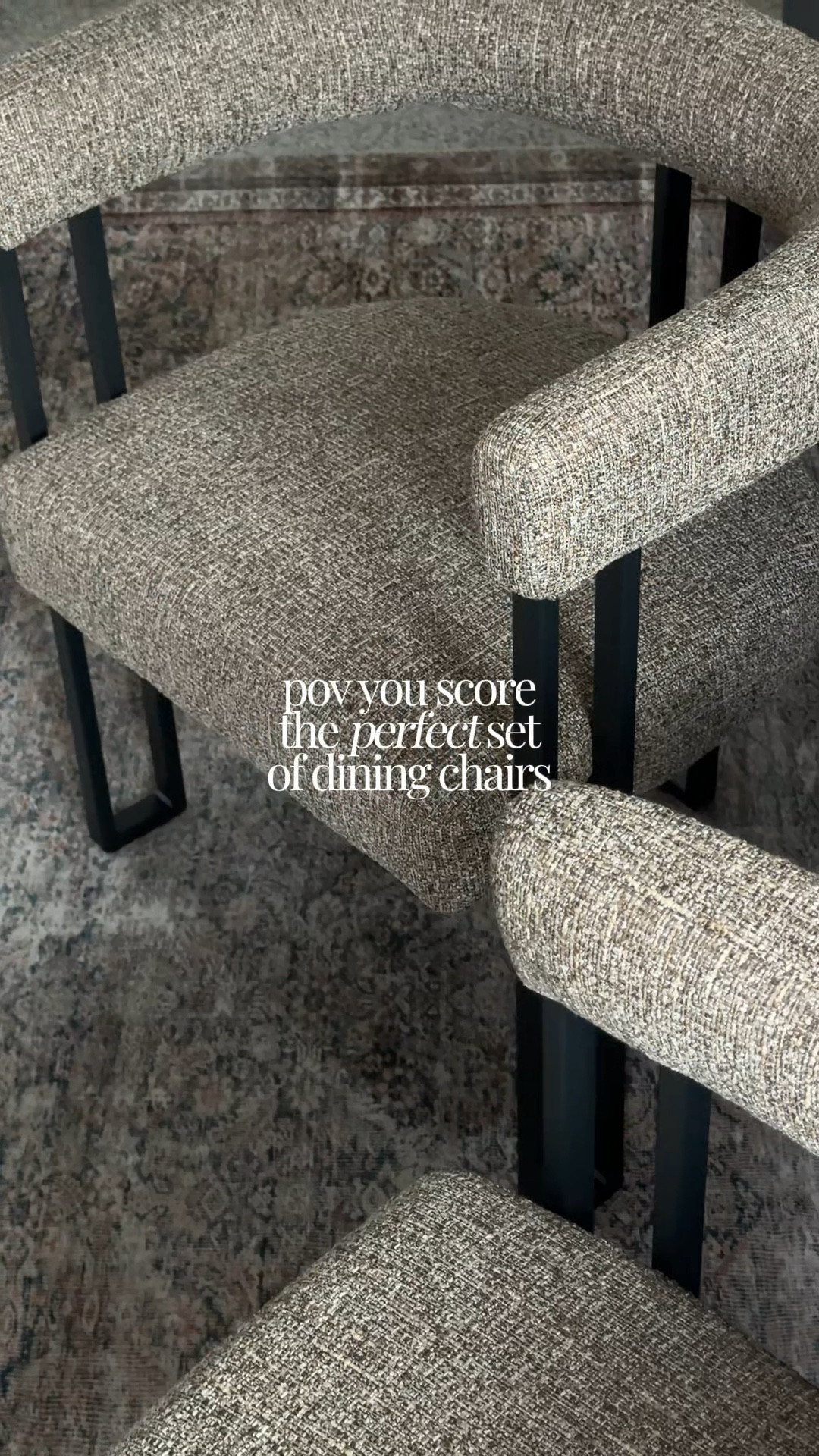 Stunning dining chairs!!! 🪑 these are absolutely my new favorite pieces I have. Can’t wait to put them with my table next.

Dining chairs, cozy home finds, cozy home aesthetic, dining room design, home essentials, chair set

#LTKSeasonal #LTKmomlife #LTKHome