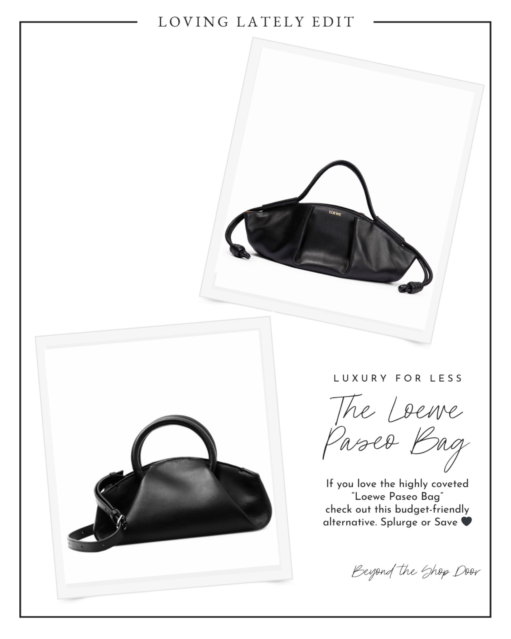 FOLD MICRO TOTE - LEATHER curated on LTK