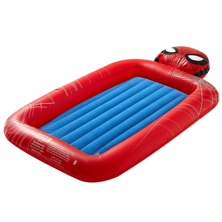 Spider-Man Inflatable Portable Kids Travel Bed | Walmart (US)