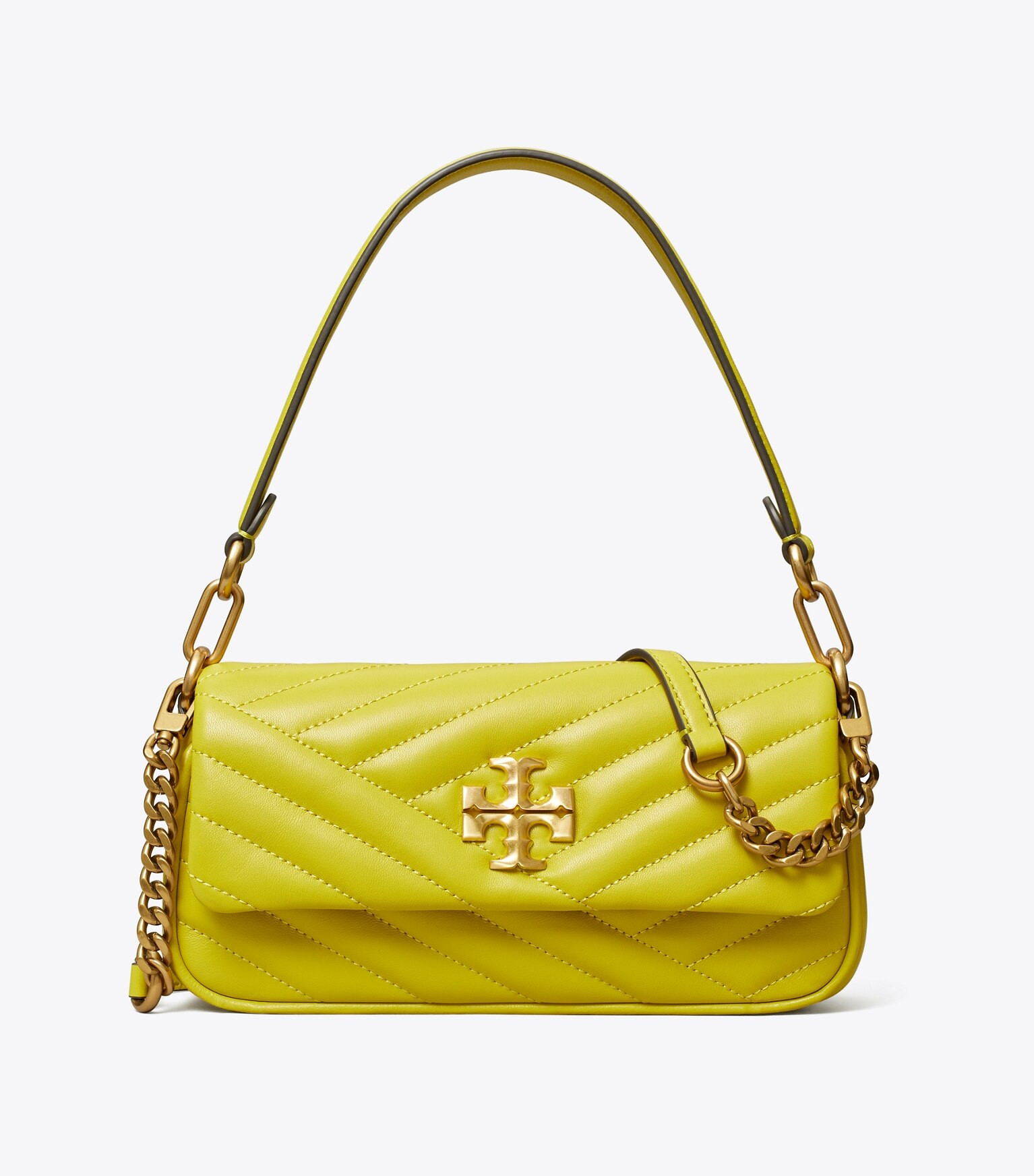Small Kira Chevron Flap Shoulder Bag: Women's Designer Shoulder Bags | Tory Burch | Tory Burch (US)