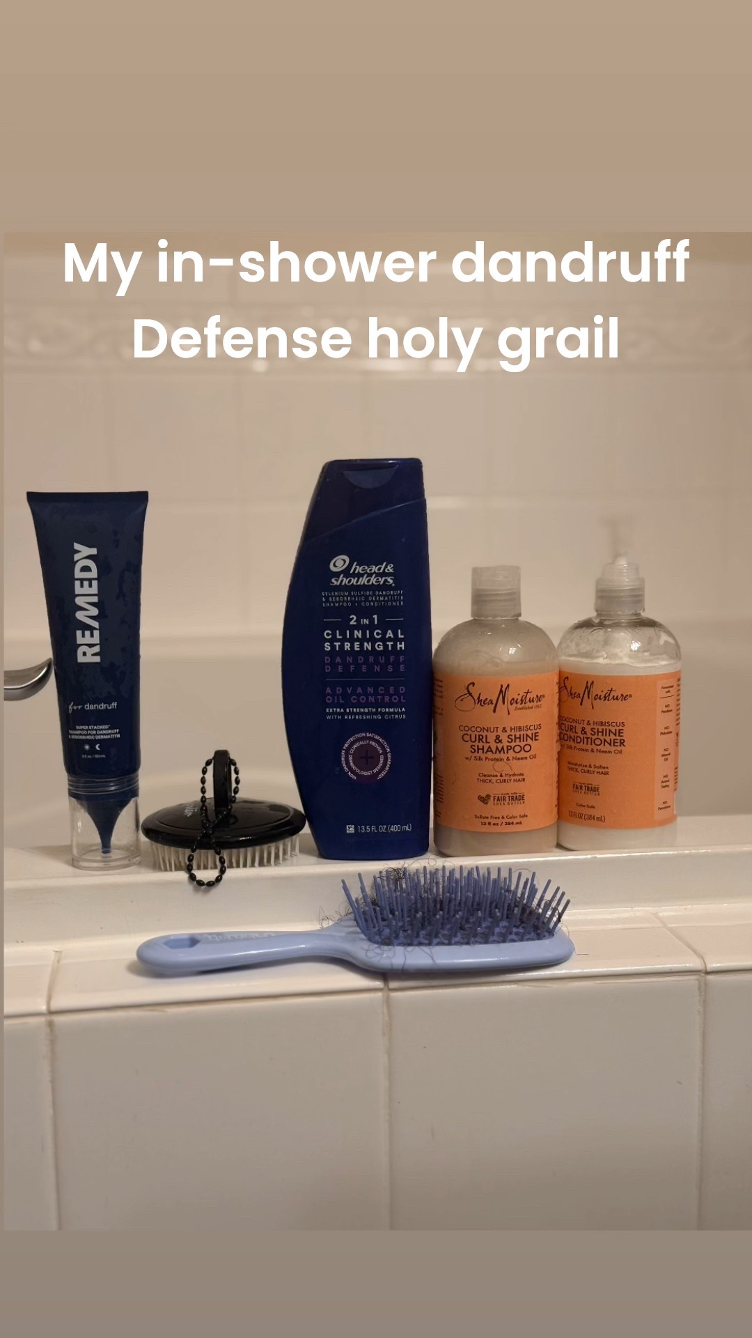 I use these products in order from left to right to stimulate my scalp and get rid of dandruff. Its a lot of steps but my scalp is so healthy! 
Dandruff
Dermatitis
Healthe hair


#LTKmomlife #LTKSaleAlert #LTKBeauty
