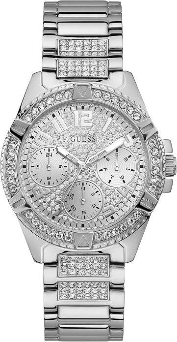 Guess Women's| Analog Trend Watch| Stainless Steel Case| Stainless Steel Bracelet | 50M Water Res... | Amazon (US)