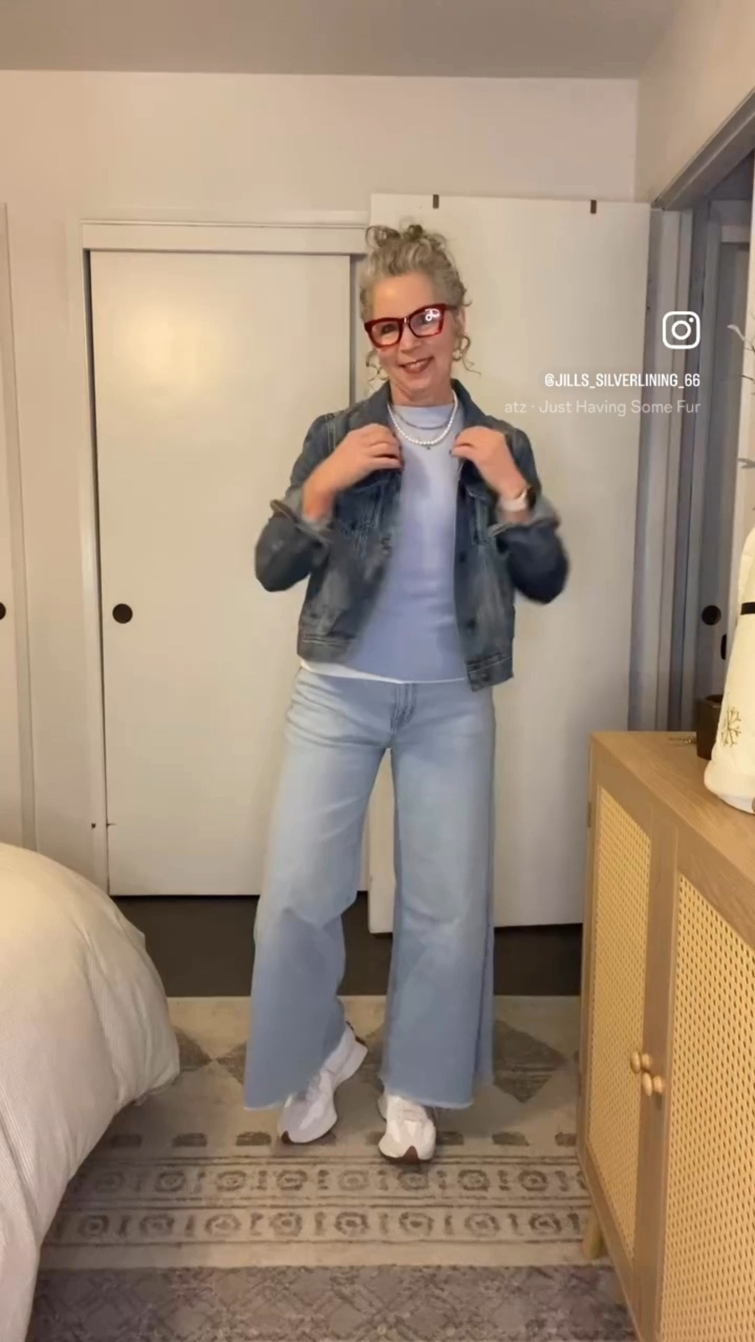 Denim on denim style