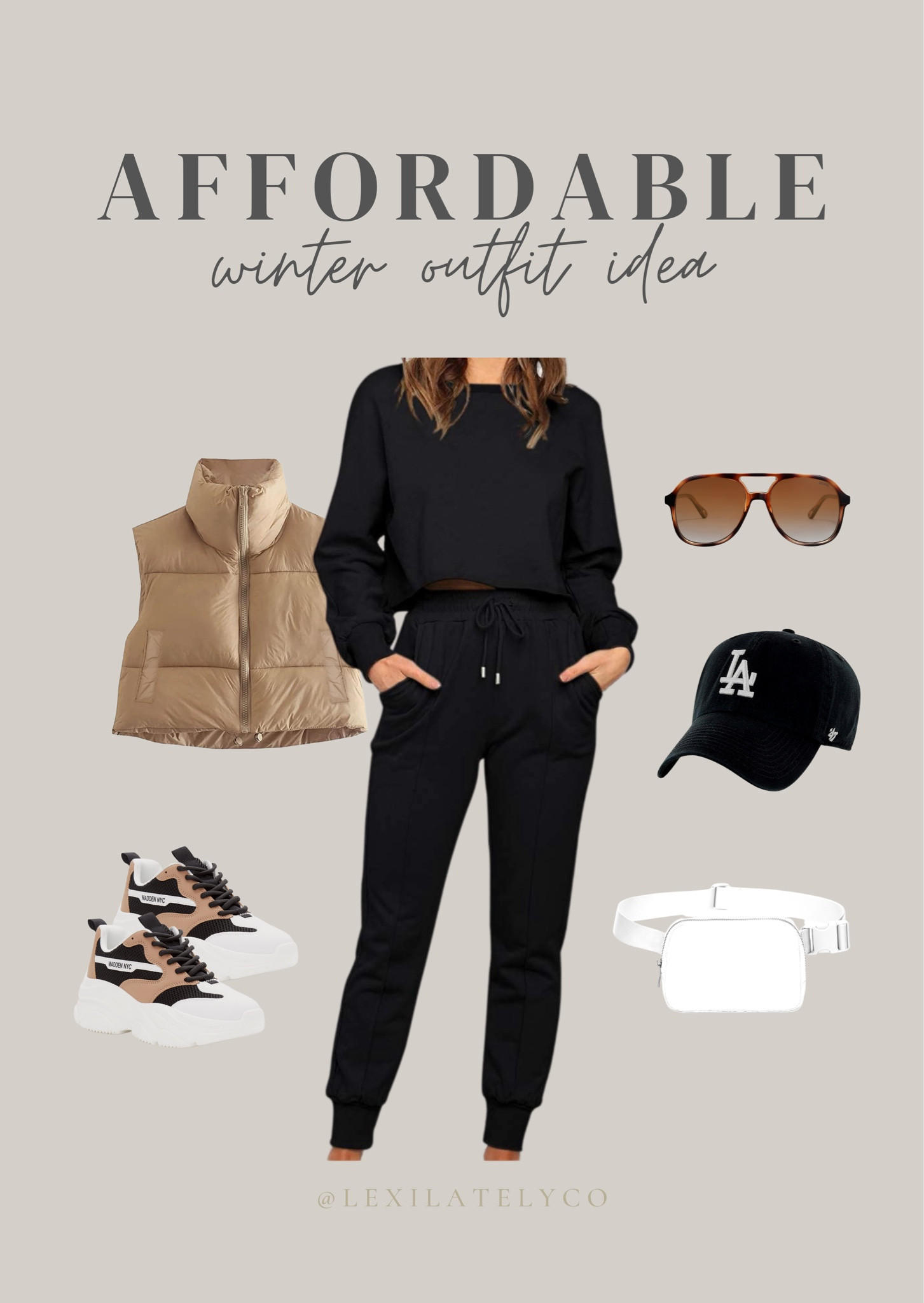 Affordable Outfit Idea: Winter

#winter #fashion #style #ltkstyle #outfit #ootd #outfitidea #winteroutfit #casualoutfit #amazon #walmart

#LTKunder100 #LTKFind #LTKstyletip