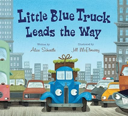 Little Blue Truck Leads the Way Board Book      Board book – July 7, 2015 | Amazon (US)