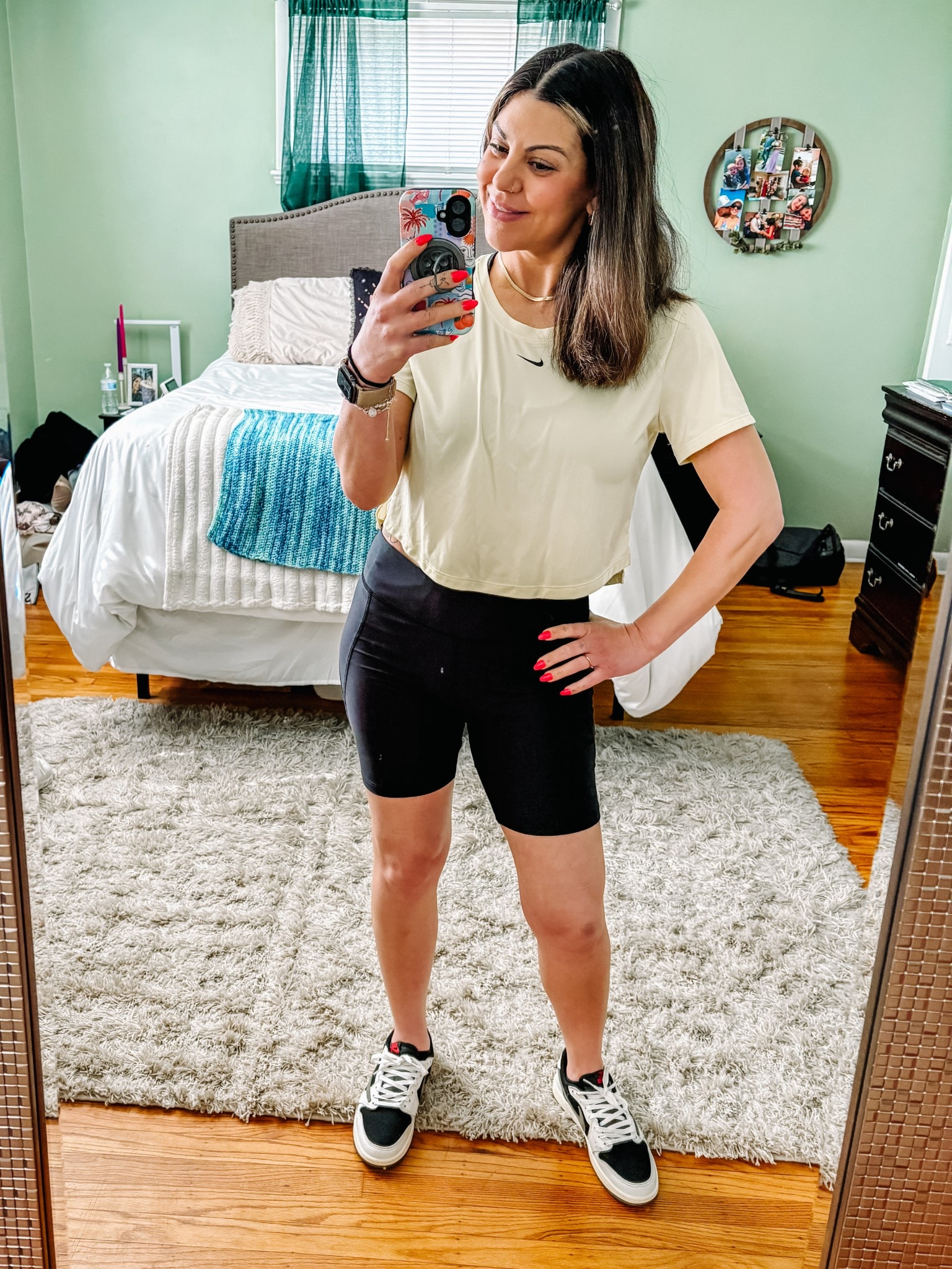 Summer Gym Outfit!! 
Biker shorts are on sale and come in a pack of 4 assorted colors!! 
Fits TTS!!

#LTKSaleAlert #LTKStyleTip #LTKActive